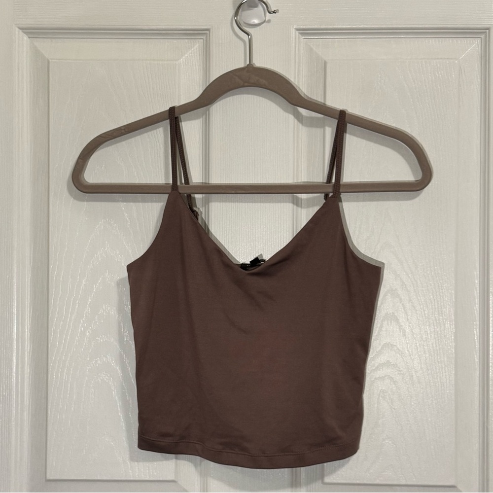 ⭐️2 for $15⭐️ Dynamite Dark Purple Double Lined Tank Top
